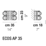 Инсталляция Бра Ecos — изображение 2
