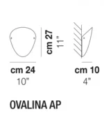 Инсталляция Бра Ovalina — изображение 2
