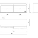 Комод Visionnaire Embrace Radica Chest of drawers