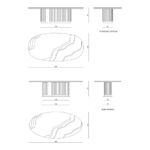 Обеденный стол Visionnaire Leonardo Dining