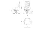 Кресло Visionnaire Sévigné Office Swivel — изображение 5